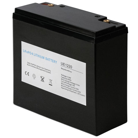 12.8 V 20Ah Lithium Rechargeable Battery