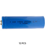 14500 3.7V 850mAh Lithium Battery