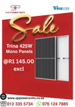 Trina 425W Monocrystalline Solar Panels