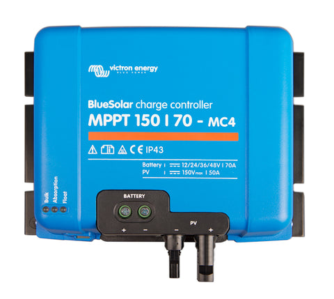 Victron BlueSolar Charge Controller MPPT 150/70 MC-4 (12/24/36/48V)