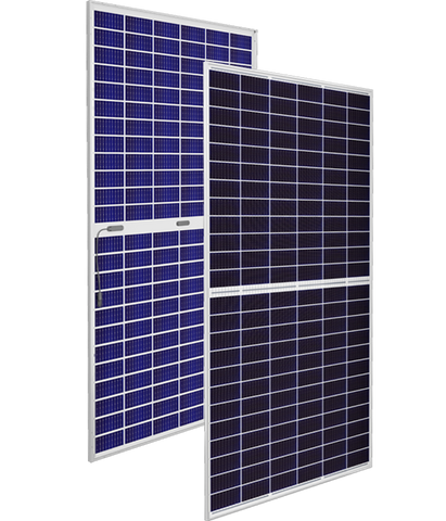 300W Poly Bifacial BiKu Frameless Canadian Solar Panel