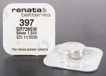 397 1.5V Renata Button Cell