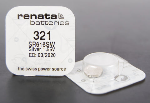 321 1.5V Renata Button Cell