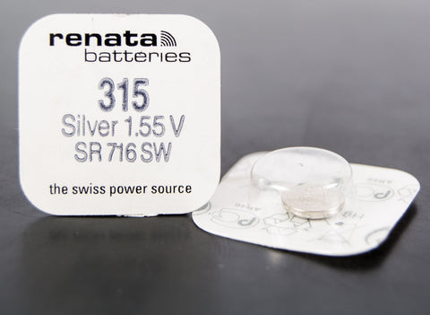 315 1.5V Renata Button Cell