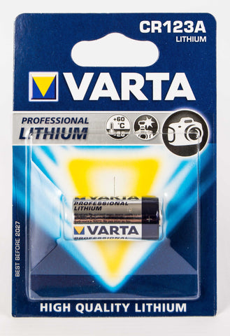 CR123A 3V Varta Lithium Battery