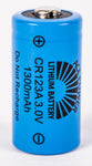 CR123 3V Blue Lithium Battery