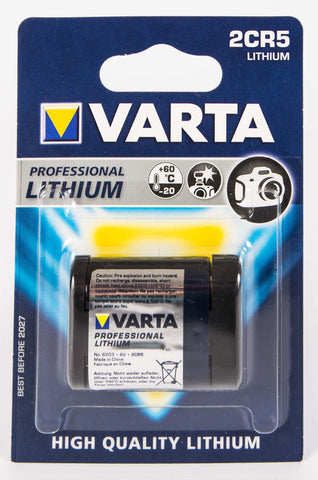 2CR5 Varta Lithium Battery