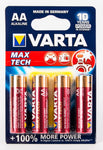 AA Varta Max Tech 4 Pack