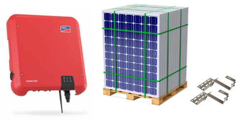 5 kW Supplementary Grid-Tied Photo-Voltaic System